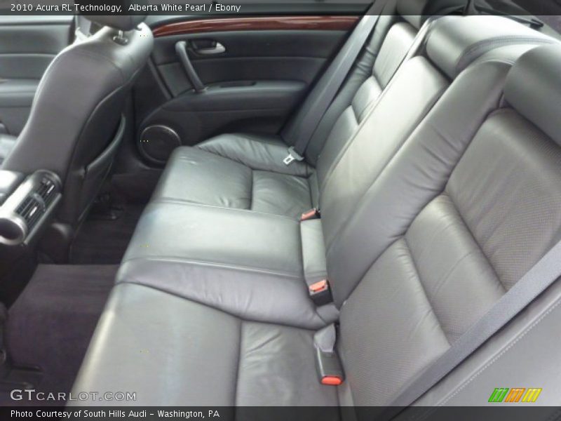 Alberta White Pearl / Ebony 2010 Acura RL Technology