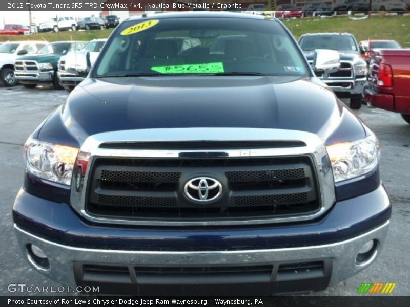 Nautical Blue Metallic / Graphite 2013 Toyota Tundra SR5 TRD CrewMax 4x4