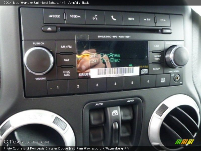 Amp'd / Black 2014 Jeep Wrangler Unlimited Sahara 4x4