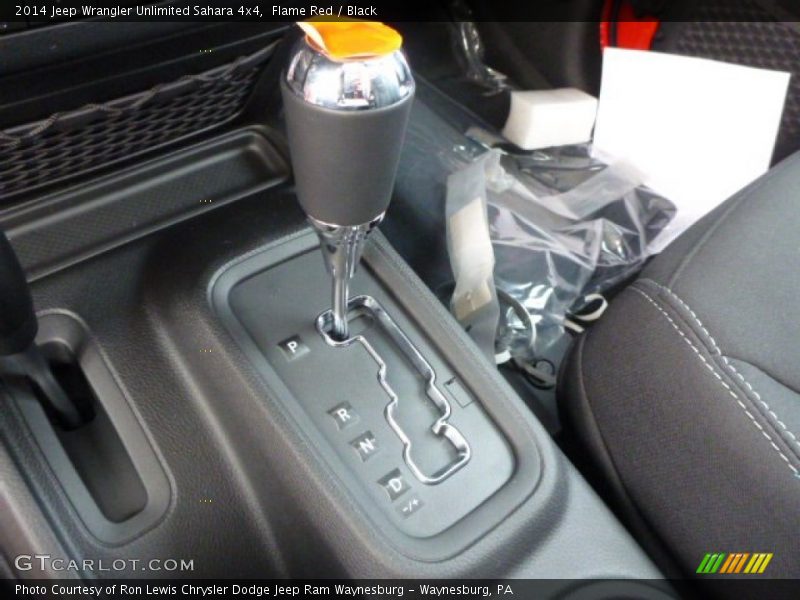 Flame Red / Black 2014 Jeep Wrangler Unlimited Sahara 4x4