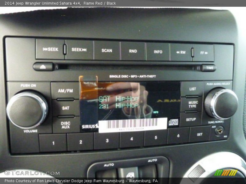 Flame Red / Black 2014 Jeep Wrangler Unlimited Sahara 4x4