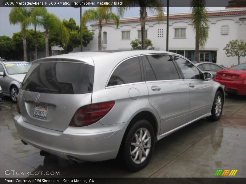 Iridium Silver Metallic / Black 2006 Mercedes-Benz R 500 4Matic