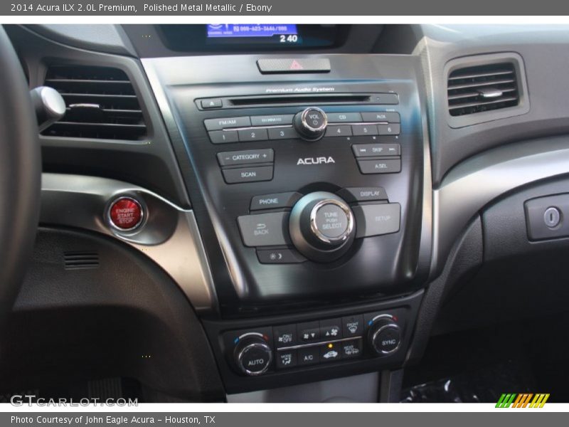 Polished Metal Metallic / Ebony 2014 Acura ILX 2.0L Premium