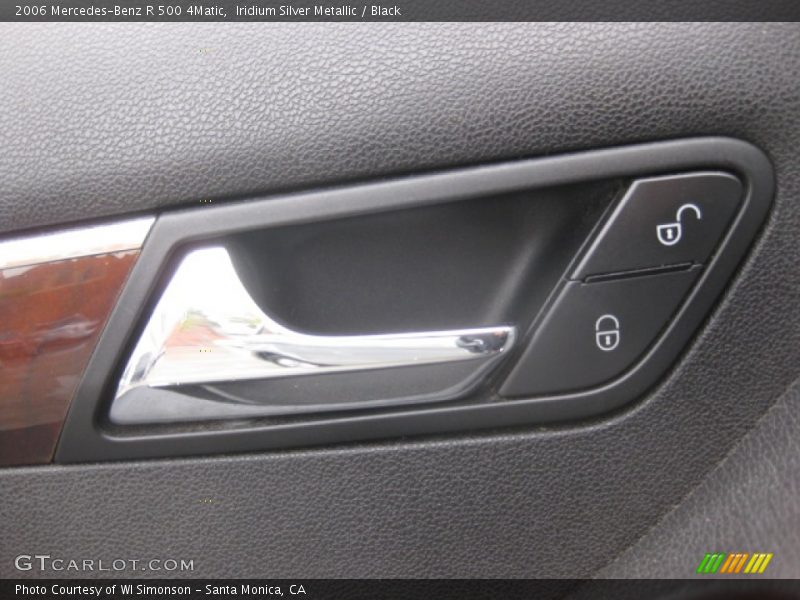 Iridium Silver Metallic / Black 2006 Mercedes-Benz R 500 4Matic
