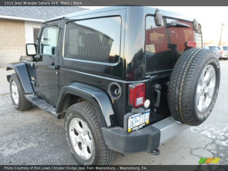 Black / Black 2013 Jeep Wrangler Sahara 4x4