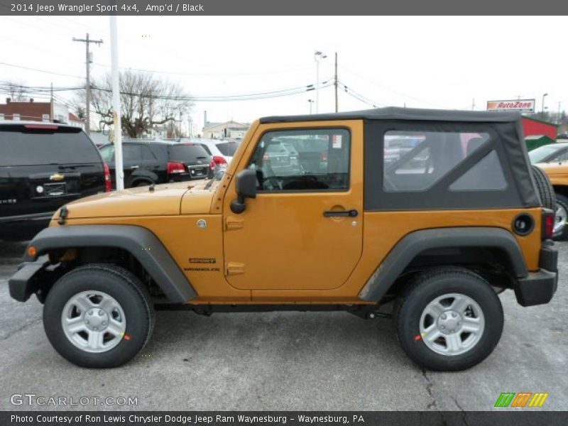 Amp'd / Black 2014 Jeep Wrangler Sport 4x4