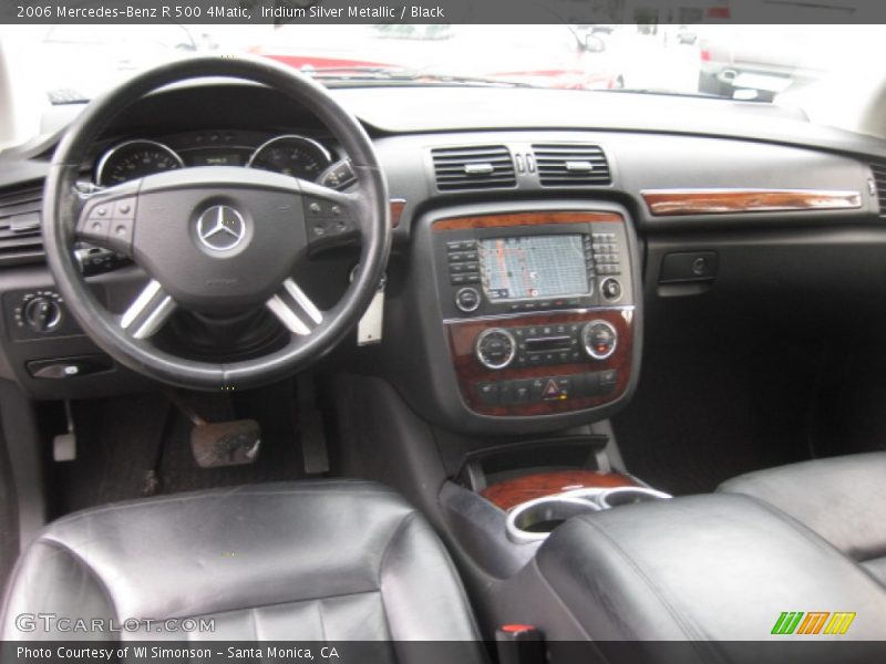 Iridium Silver Metallic / Black 2006 Mercedes-Benz R 500 4Matic