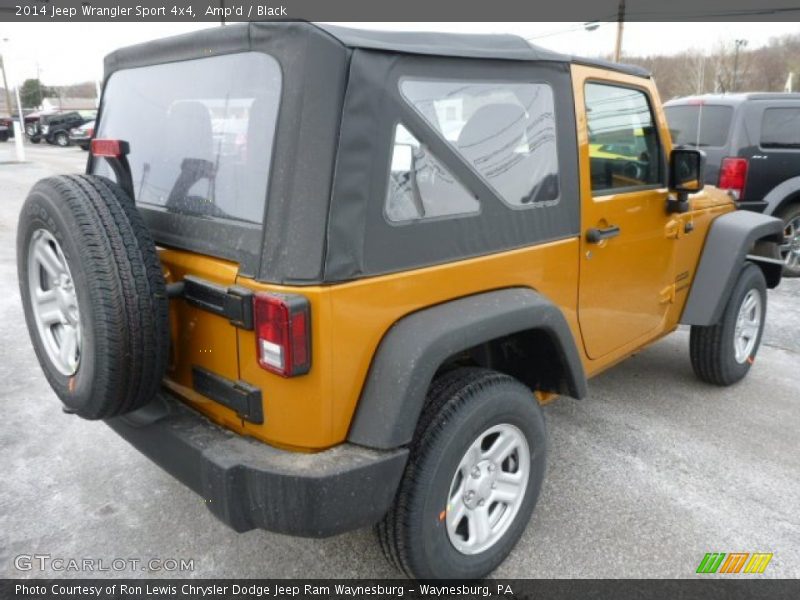 Amp'd / Black 2014 Jeep Wrangler Sport 4x4