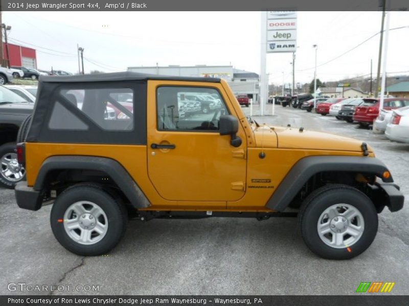 Amp'd / Black 2014 Jeep Wrangler Sport 4x4