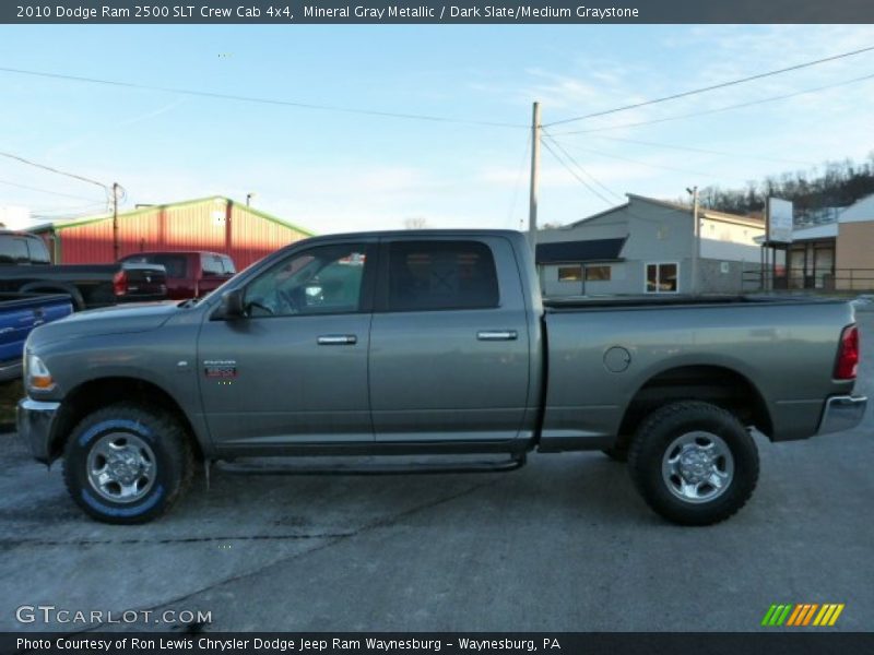 Mineral Gray Metallic / Dark Slate/Medium Graystone 2010 Dodge Ram 2500 SLT Crew Cab 4x4