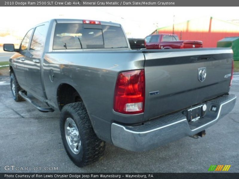Mineral Gray Metallic / Dark Slate/Medium Graystone 2010 Dodge Ram 2500 SLT Crew Cab 4x4