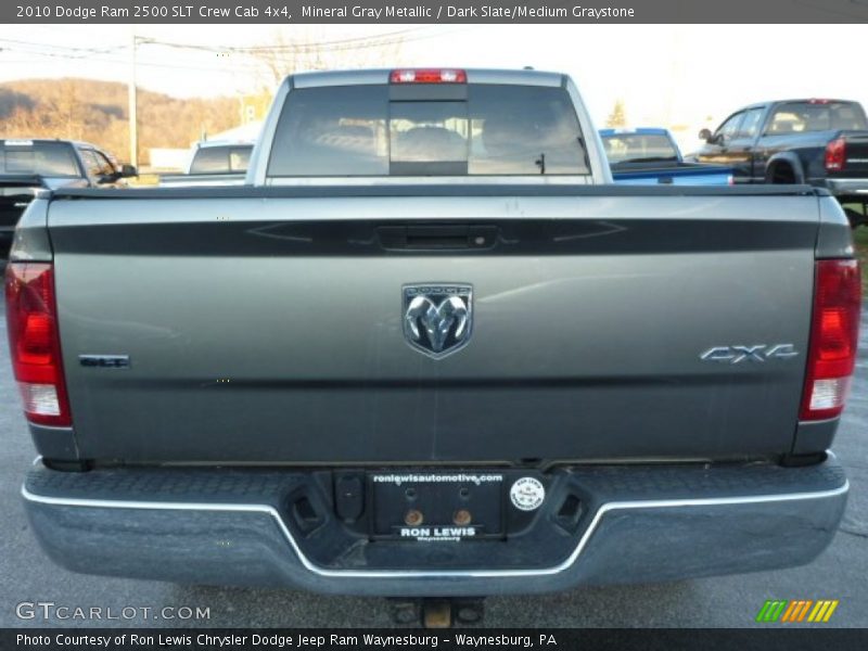 Mineral Gray Metallic / Dark Slate/Medium Graystone 2010 Dodge Ram 2500 SLT Crew Cab 4x4