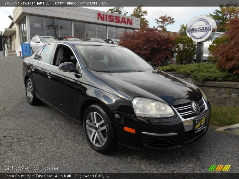 Black / Anthracite Black 2006 Volkswagen Jetta 2.5 Sedan