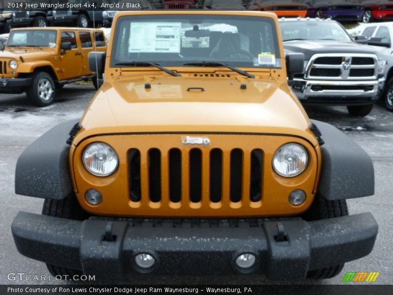 Amp'd / Black 2014 Jeep Wrangler Sport 4x4