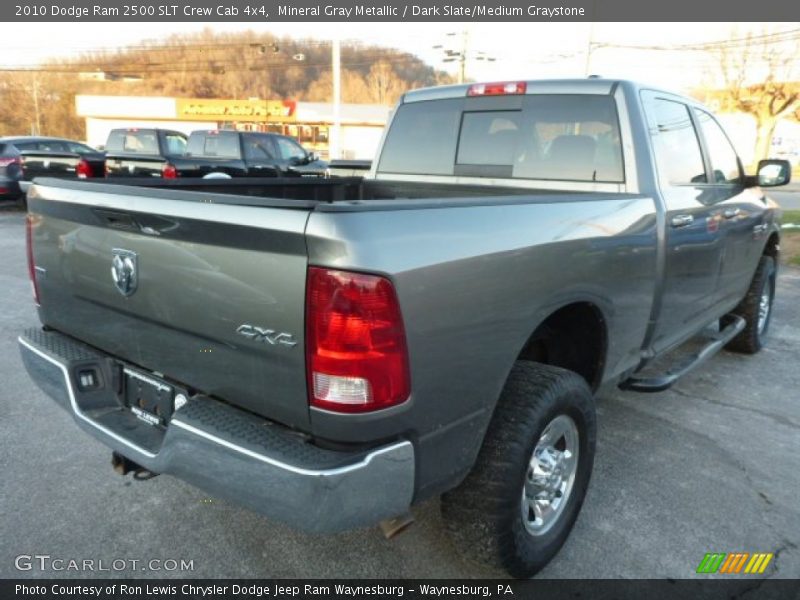 Mineral Gray Metallic / Dark Slate/Medium Graystone 2010 Dodge Ram 2500 SLT Crew Cab 4x4