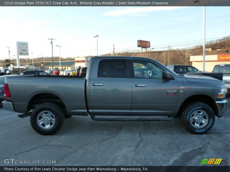 Mineral Gray Metallic / Dark Slate/Medium Graystone 2010 Dodge Ram 2500 SLT Crew Cab 4x4