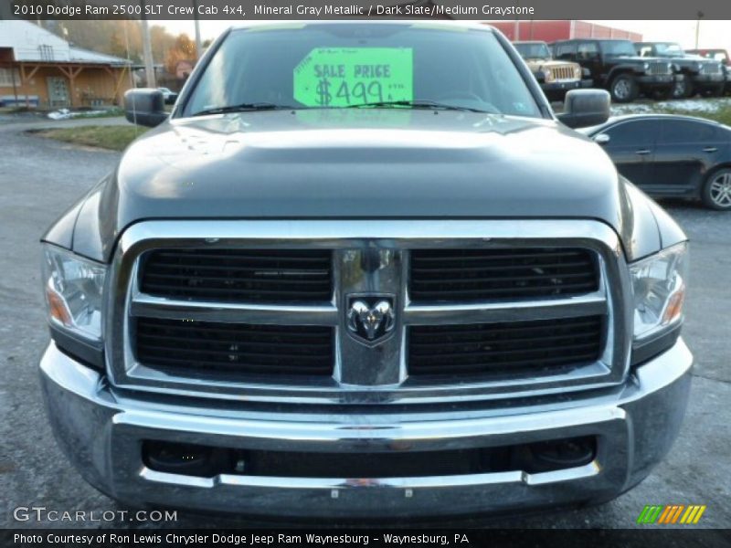Mineral Gray Metallic / Dark Slate/Medium Graystone 2010 Dodge Ram 2500 SLT Crew Cab 4x4