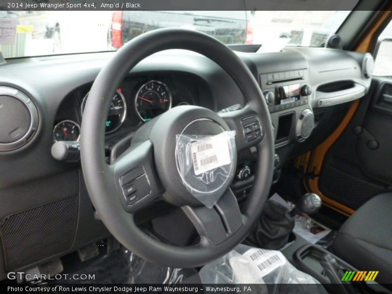 Amp'd / Black 2014 Jeep Wrangler Sport 4x4