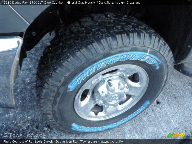 Mineral Gray Metallic / Dark Slate/Medium Graystone 2010 Dodge Ram 2500 SLT Crew Cab 4x4