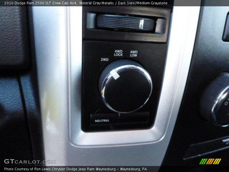 Mineral Gray Metallic / Dark Slate/Medium Graystone 2010 Dodge Ram 2500 SLT Crew Cab 4x4