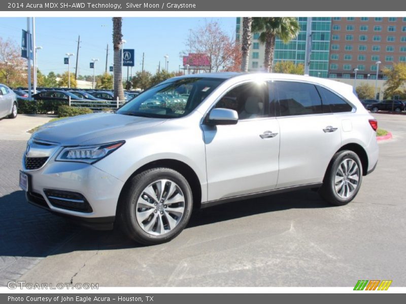 Silver Moon / Graystone 2014 Acura MDX SH-AWD Technology