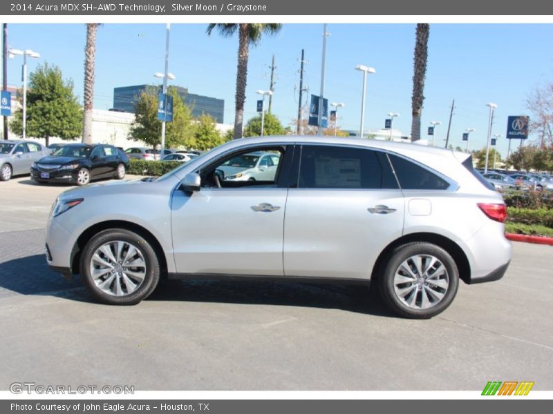 Silver Moon / Graystone 2014 Acura MDX SH-AWD Technology