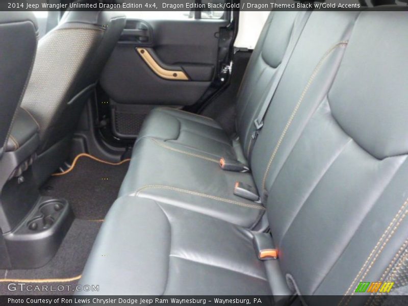 Dragon Edition Black/Gold / Dragon Themed Black w/Gold Accents 2014 Jeep Wrangler Unlimited Dragon Edition 4x4