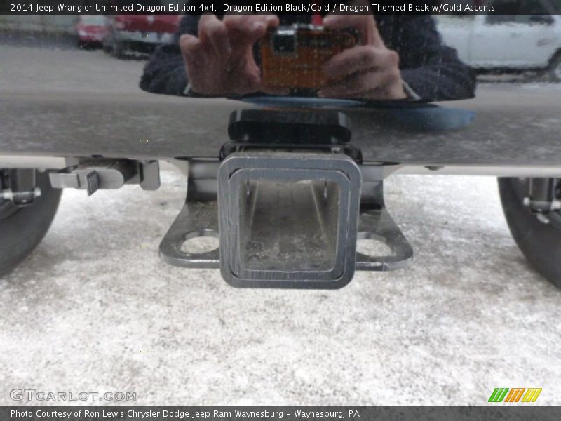 Dragon Edition Black/Gold / Dragon Themed Black w/Gold Accents 2014 Jeep Wrangler Unlimited Dragon Edition 4x4