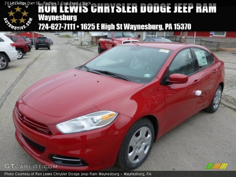 Redline 2 Coat Pearl / Black 2014 Dodge Dart SE