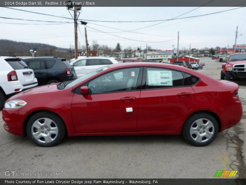 Redline 2 Coat Pearl / Black 2014 Dodge Dart SE