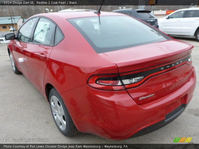 Redline 2 Coat Pearl / Black 2014 Dodge Dart SE