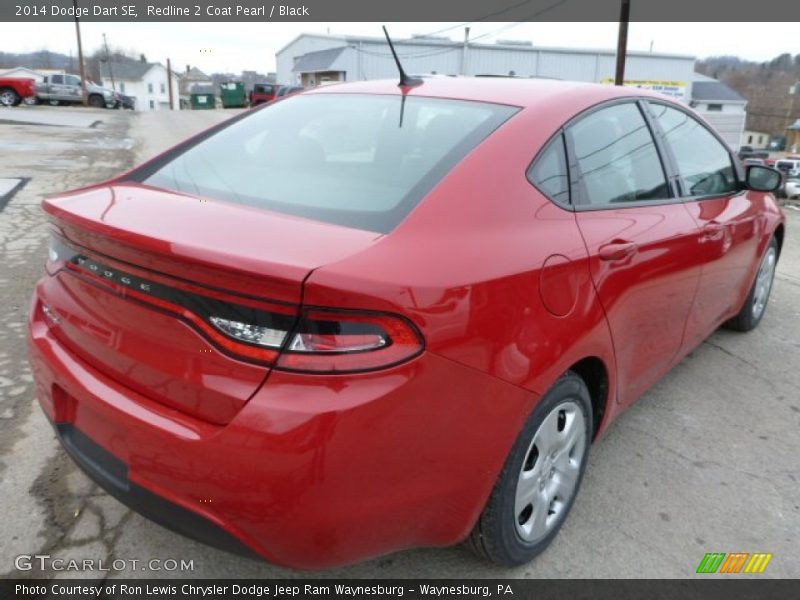 Redline 2 Coat Pearl / Black 2014 Dodge Dart SE