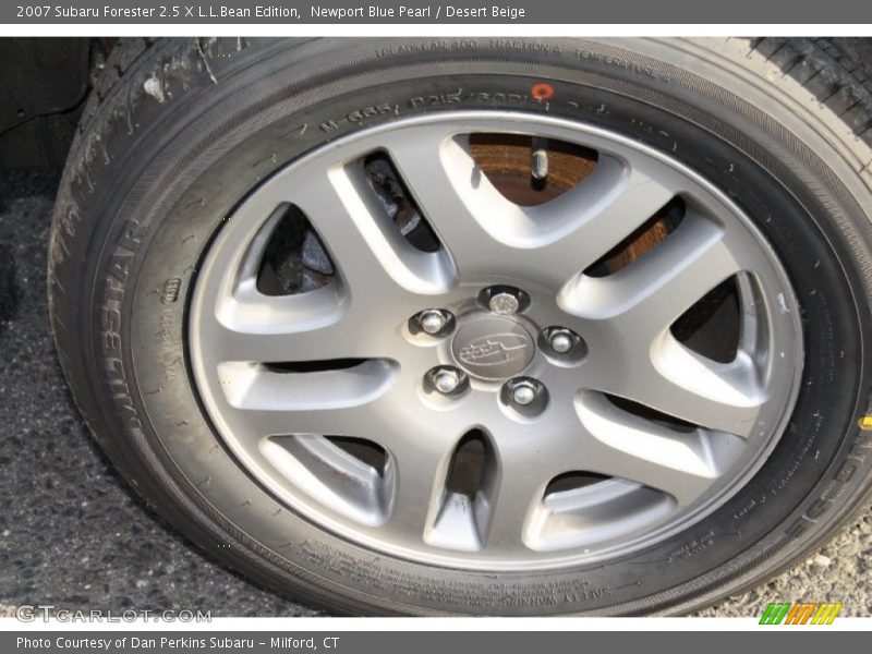 Newport Blue Pearl / Desert Beige 2007 Subaru Forester 2.5 X L.L.Bean Edition