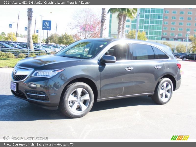 Graphite Luster Metallic / Ebony 2014 Acura MDX SH-AWD