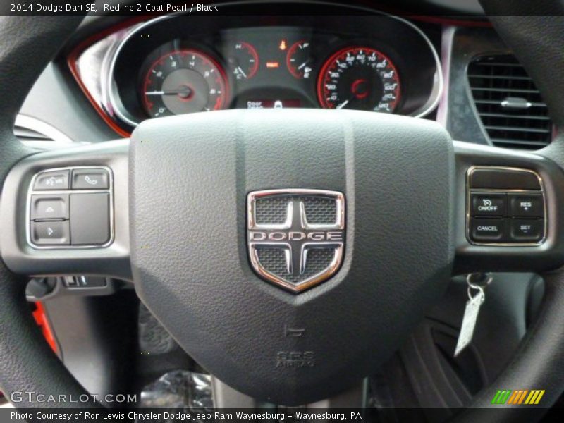 Redline 2 Coat Pearl / Black 2014 Dodge Dart SE