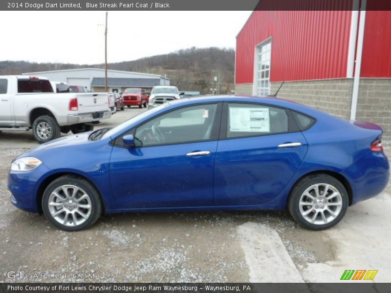  2014 Dart Limited Blue Streak Pearl Coat
