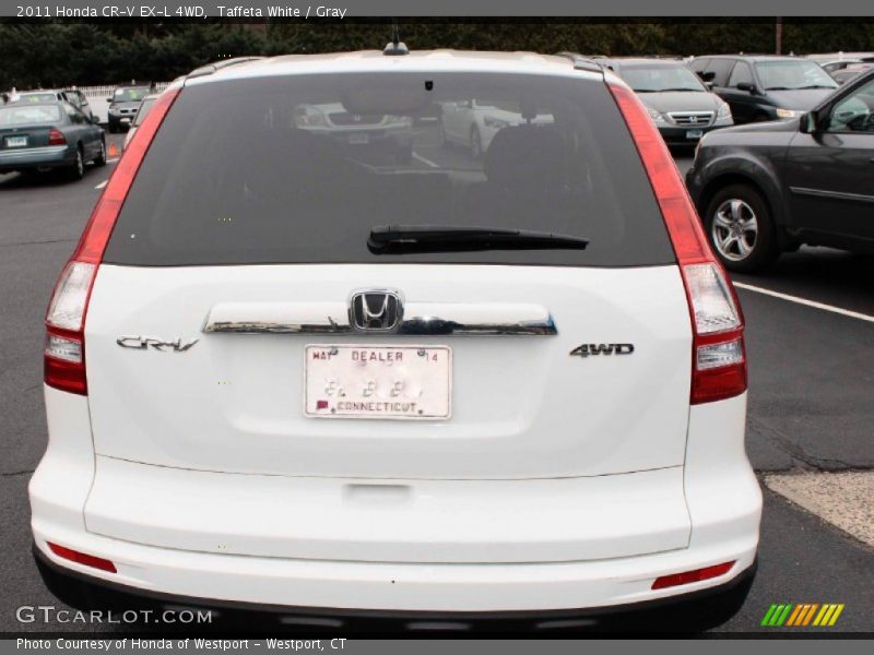 Taffeta White / Gray 2011 Honda CR-V EX-L 4WD