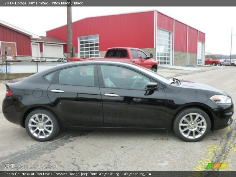 Pitch Black / Black 2014 Dodge Dart Limited