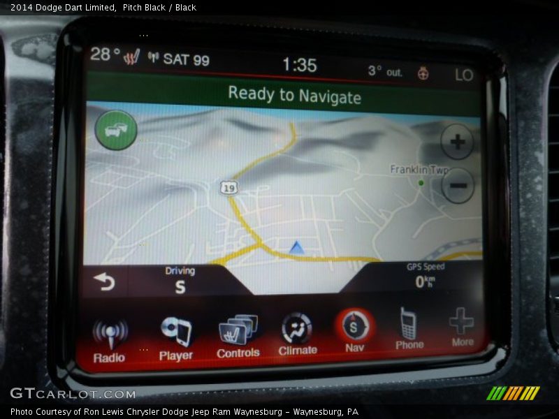 Navigation of 2014 Dart Limited
