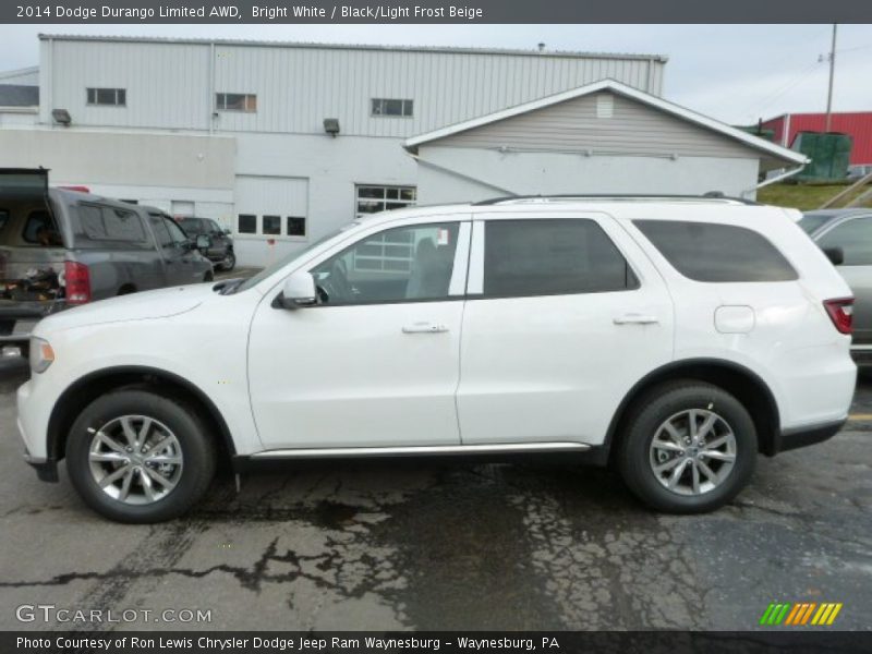  2014 Durango Limited AWD Bright White