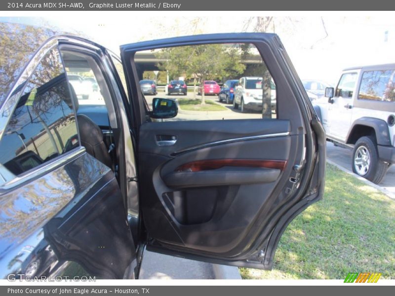 Graphite Luster Metallic / Ebony 2014 Acura MDX SH-AWD
