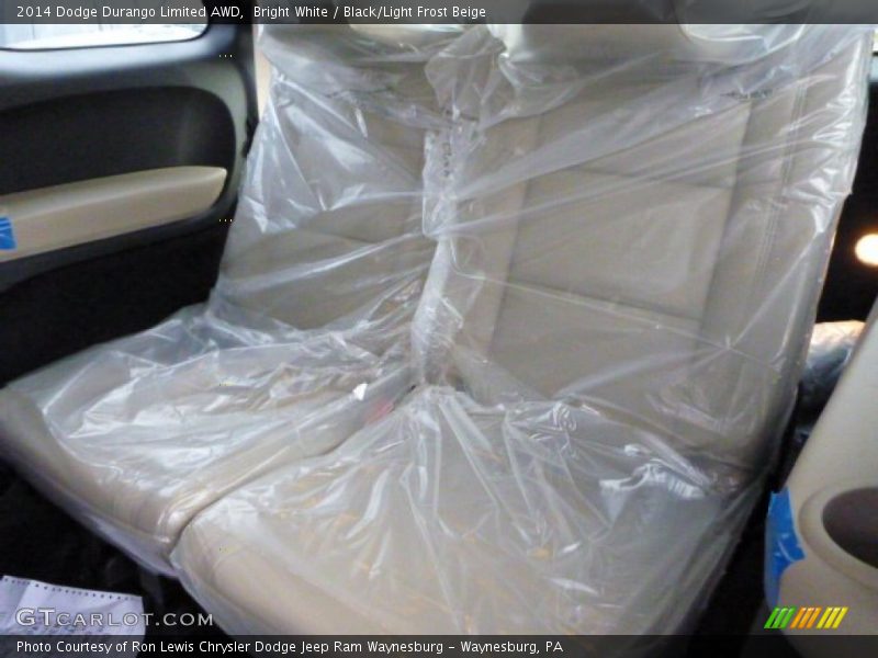 Bright White / Black/Light Frost Beige 2014 Dodge Durango Limited AWD