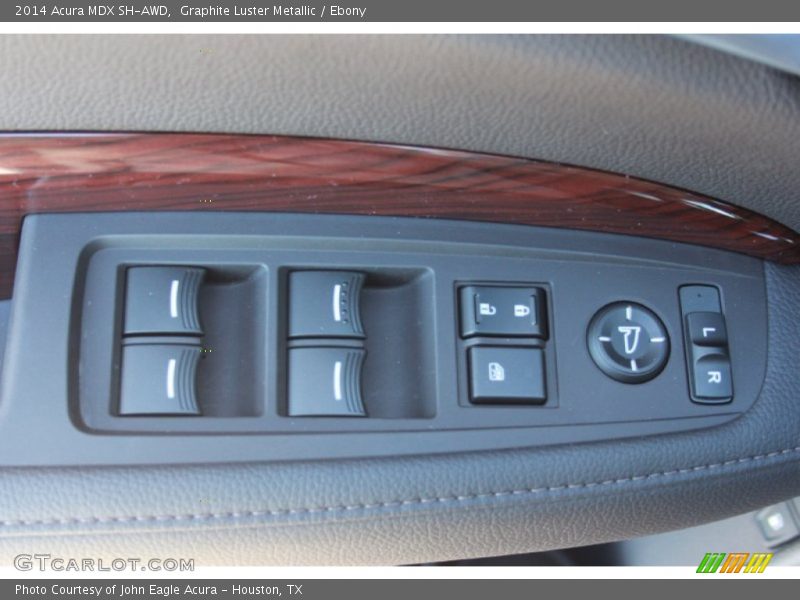 Graphite Luster Metallic / Ebony 2014 Acura MDX SH-AWD