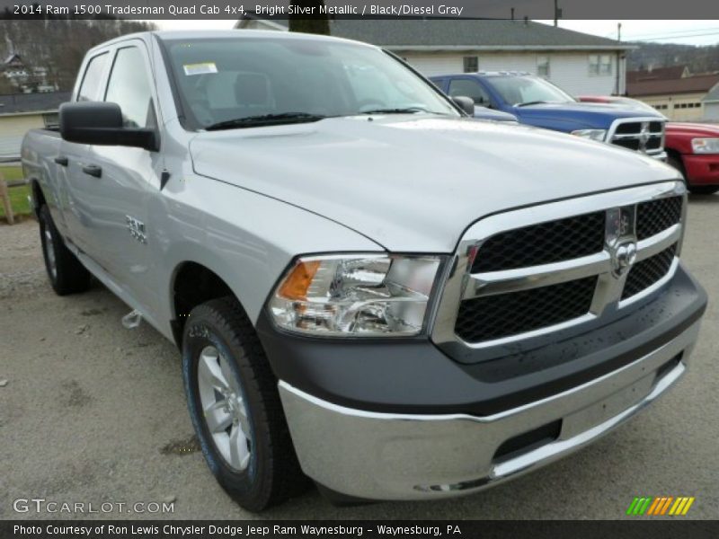 Front 3/4 View of 2014 1500 Tradesman Quad Cab 4x4