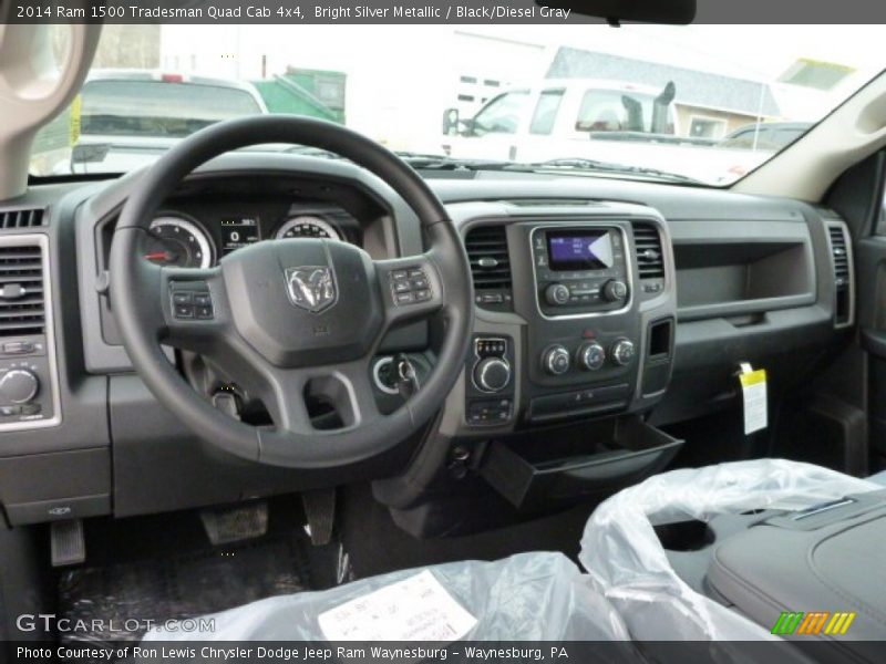Dashboard of 2014 1500 Tradesman Quad Cab 4x4