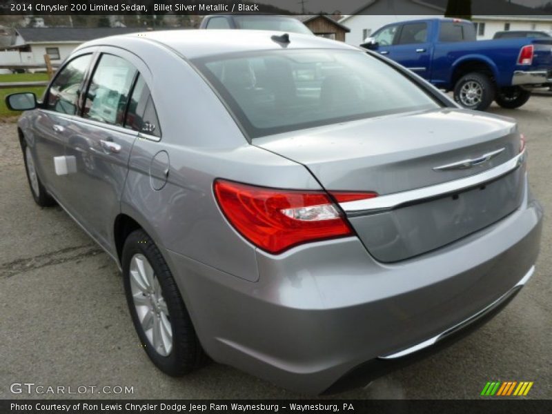 Billet Silver Metallic / Black 2014 Chrysler 200 Limited Sedan
