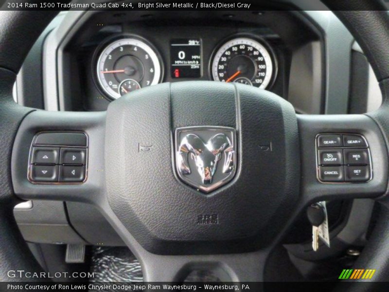 Controls of 2014 1500 Tradesman Quad Cab 4x4