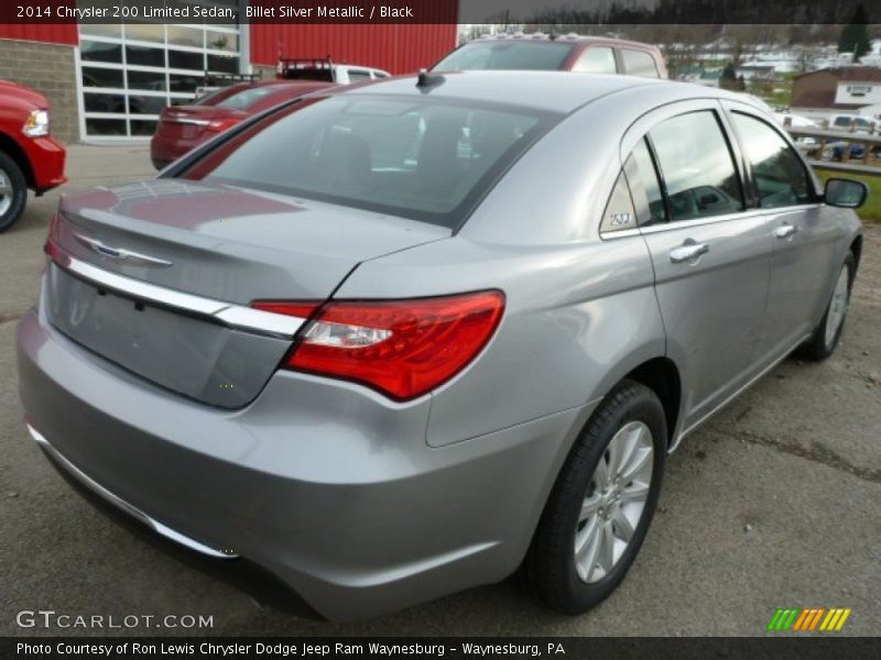 Billet Silver Metallic / Black 2014 Chrysler 200 Limited Sedan