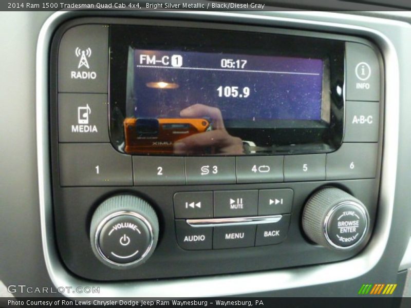 Controls of 2014 1500 Tradesman Quad Cab 4x4