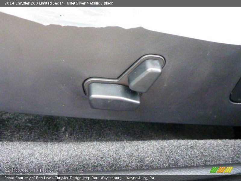 Billet Silver Metallic / Black 2014 Chrysler 200 Limited Sedan